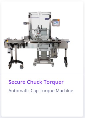 Secure Chuck Torquer Capping Machine